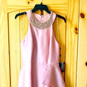 Adrianna Papell Mikado Cascade Gown